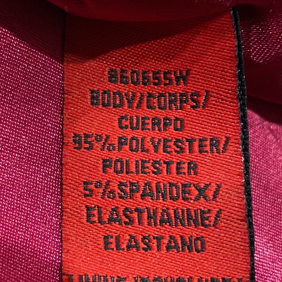 JS Collections rich satin pink draped cocktail prom party dress - Picture 12 of 13